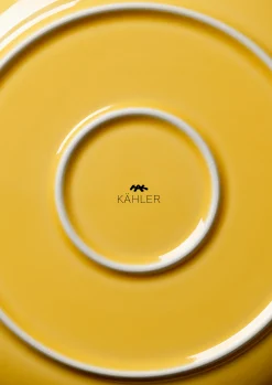 Hot Kähler Colore Tallerken Ø27 cm saffron yellow | Køb her