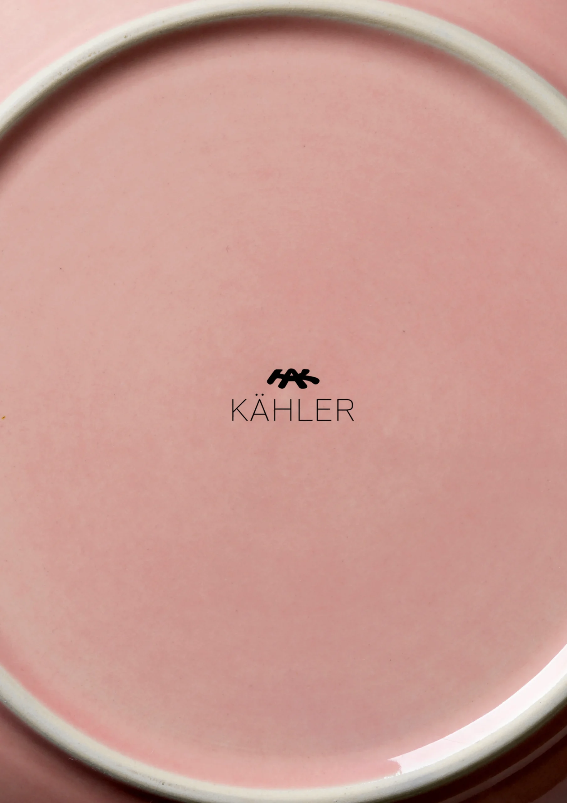 Hot Kähler Colore Tallerken Ø19 cm apple rose | Køb her