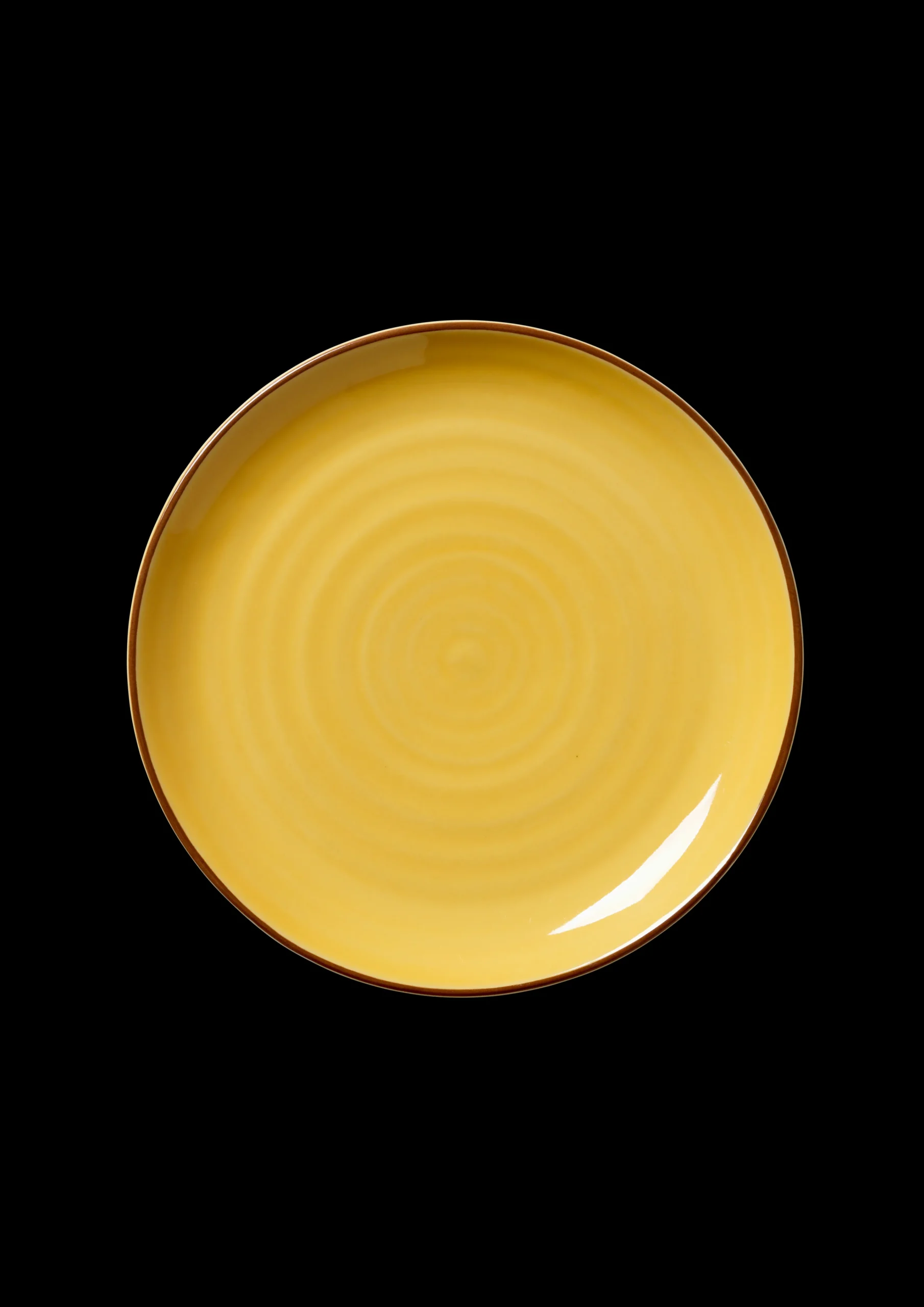 Outlet Kähler Colore Tallerken Ø19 cm saffron yellow | Køb her