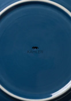 Outlet Kähler Colore Tallerken Ø19 cm berry blue | Køb her