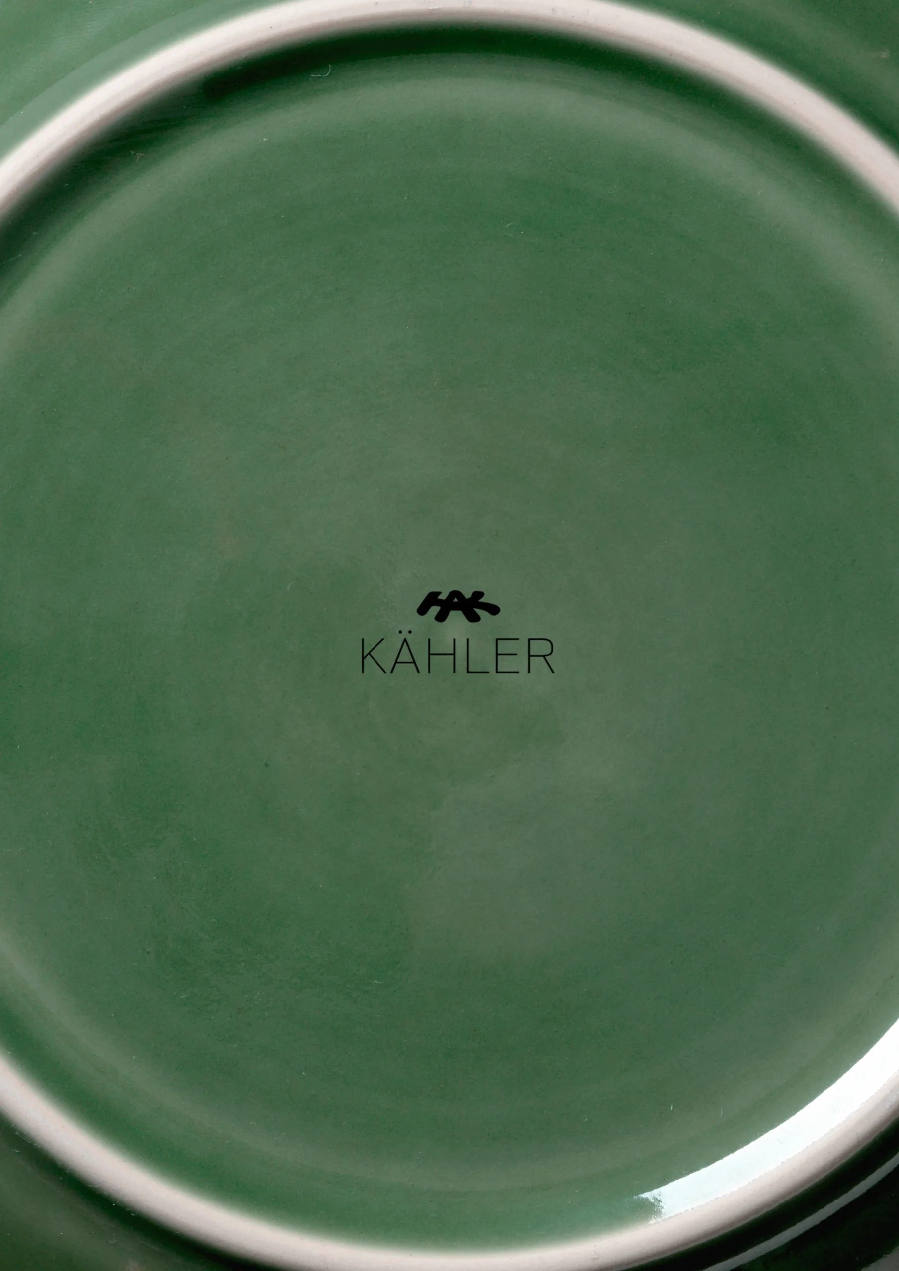 Best Kähler Colore Tallerken Ø19 cm sage green | Køb her