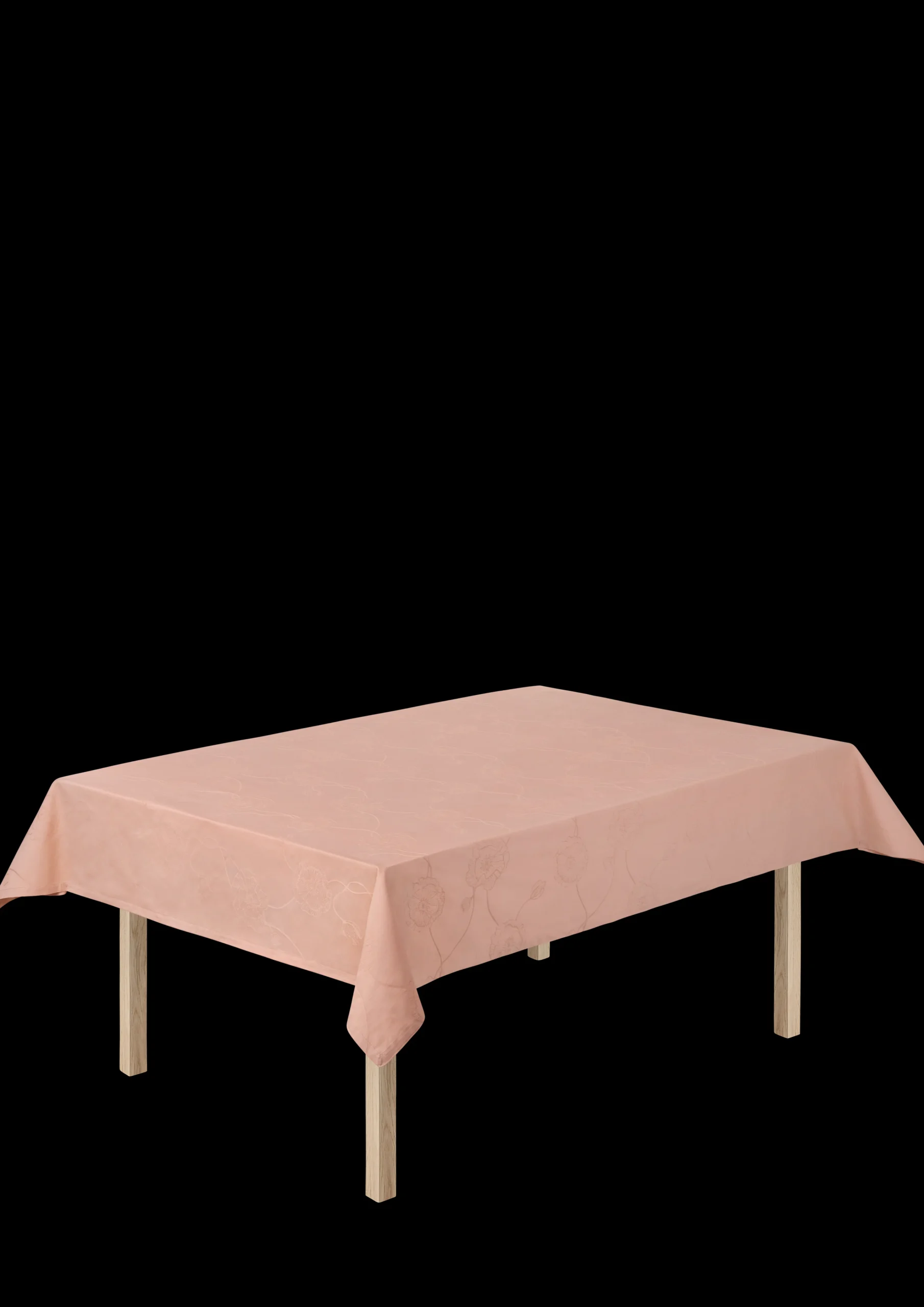 Online Kähler Damaskdug 150x370 cm i rosa | Køb hos Rosendahl.com