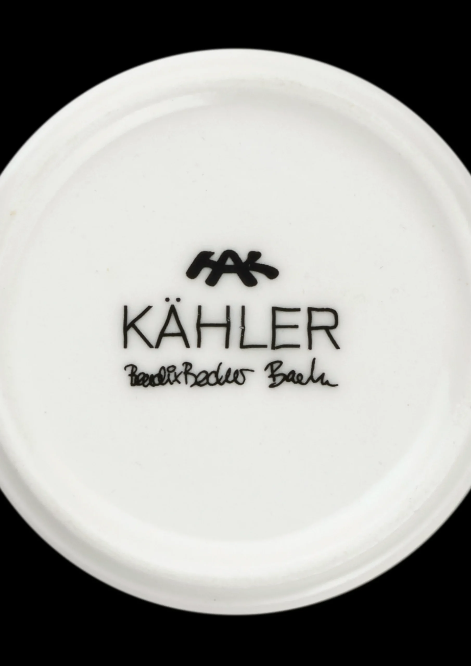 Discount Kähler Fyrfadsstage høj H19 cm i guld fra serien Nobili