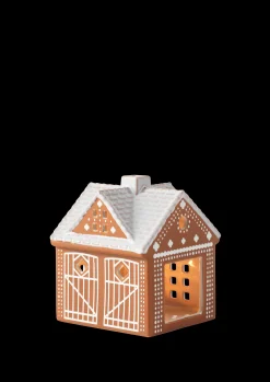 Hot Kähler Gingerbread Lyshus Julestald H11.5 brun | Køb nu