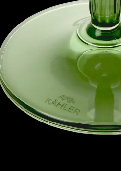 Best Kähler Hammershøi Champagneglas 24 cl grøn 2 stk. | Køb her