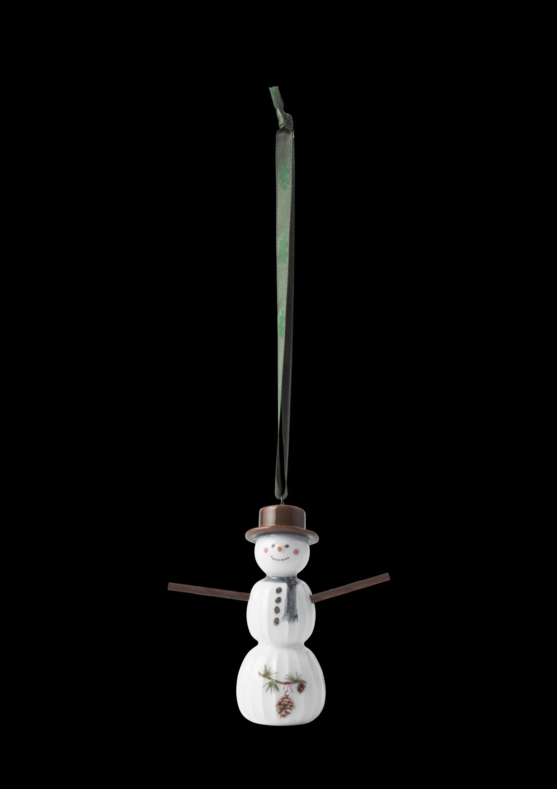 Best Kähler Hammershøi Christmas Snemand hængende H9.5 hvid deko
