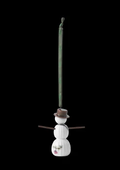 Best Kähler Hammershøi Christmas Snemand hængende H9.5 hvid deko