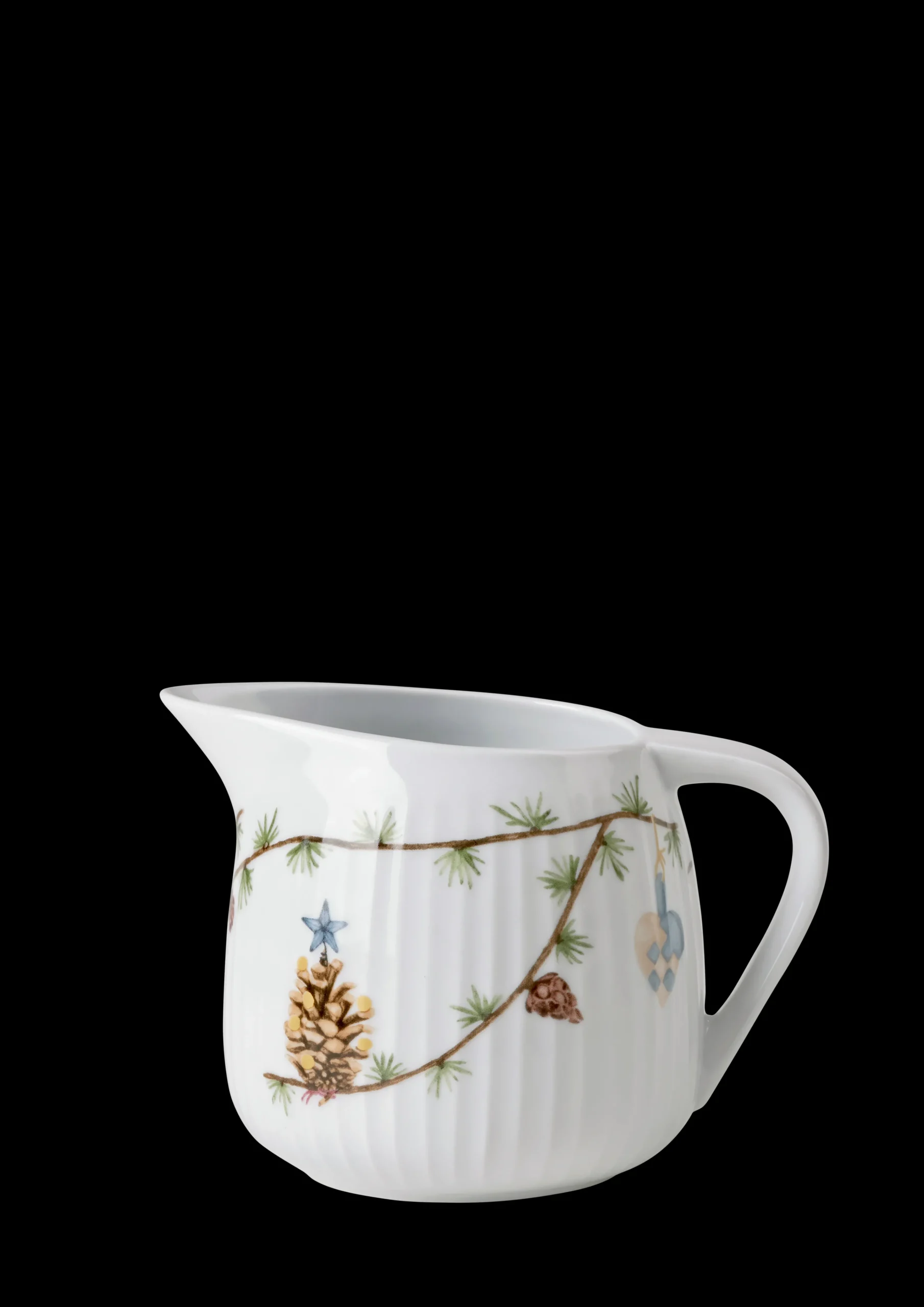 Discount Kähler Hammershøi Christmas Saucekande 66 cl hvid m. deko