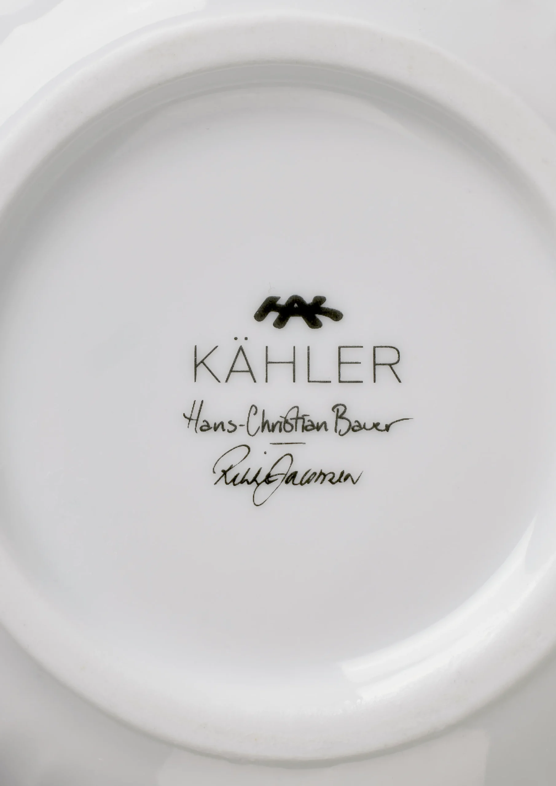 Discount Kähler Hammershøi Christmas Saucekande 66 cl hvid m. deko