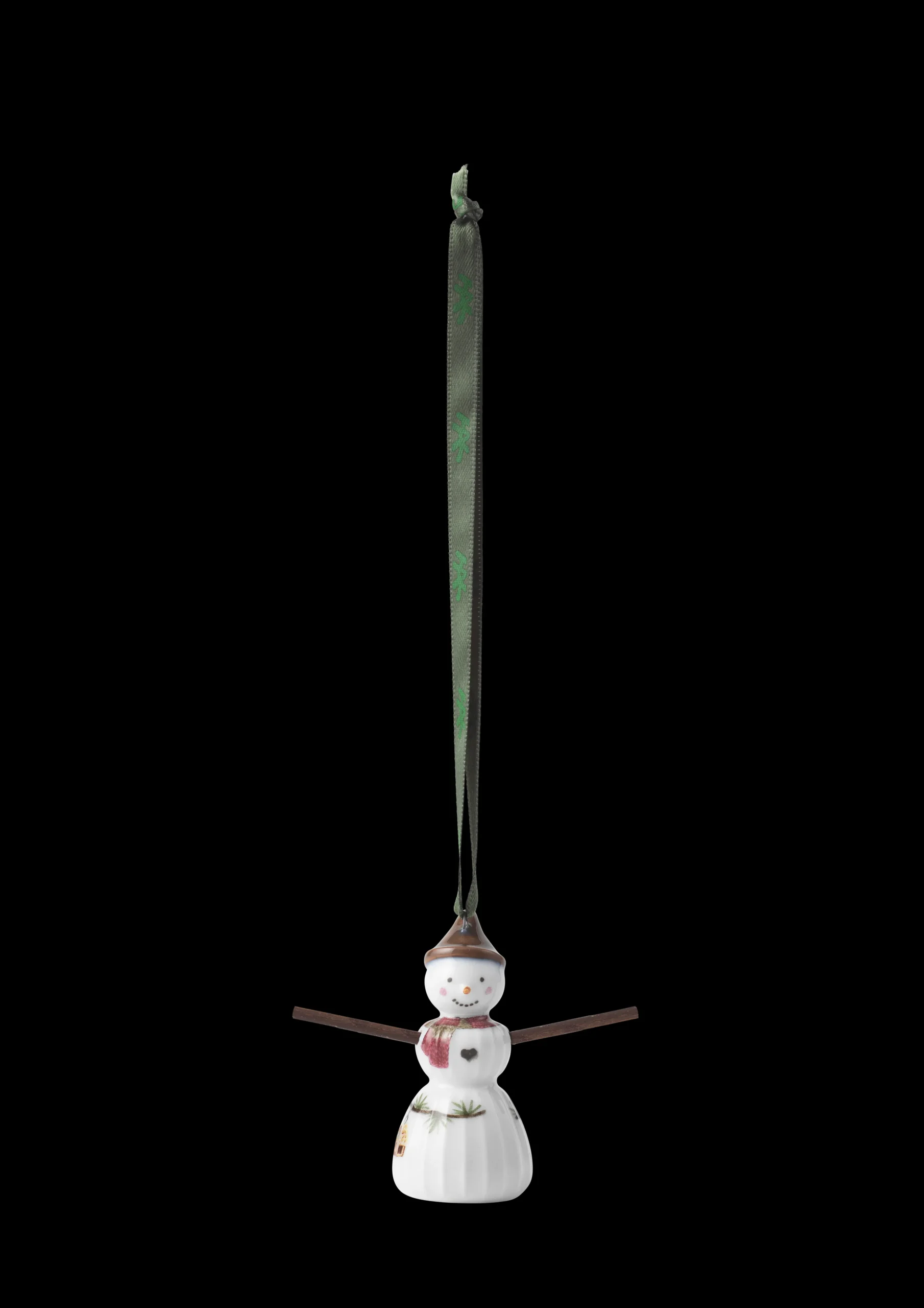 Clearance Kähler Hammershøi Christmas Snepige hængende H6.5 hvid deko