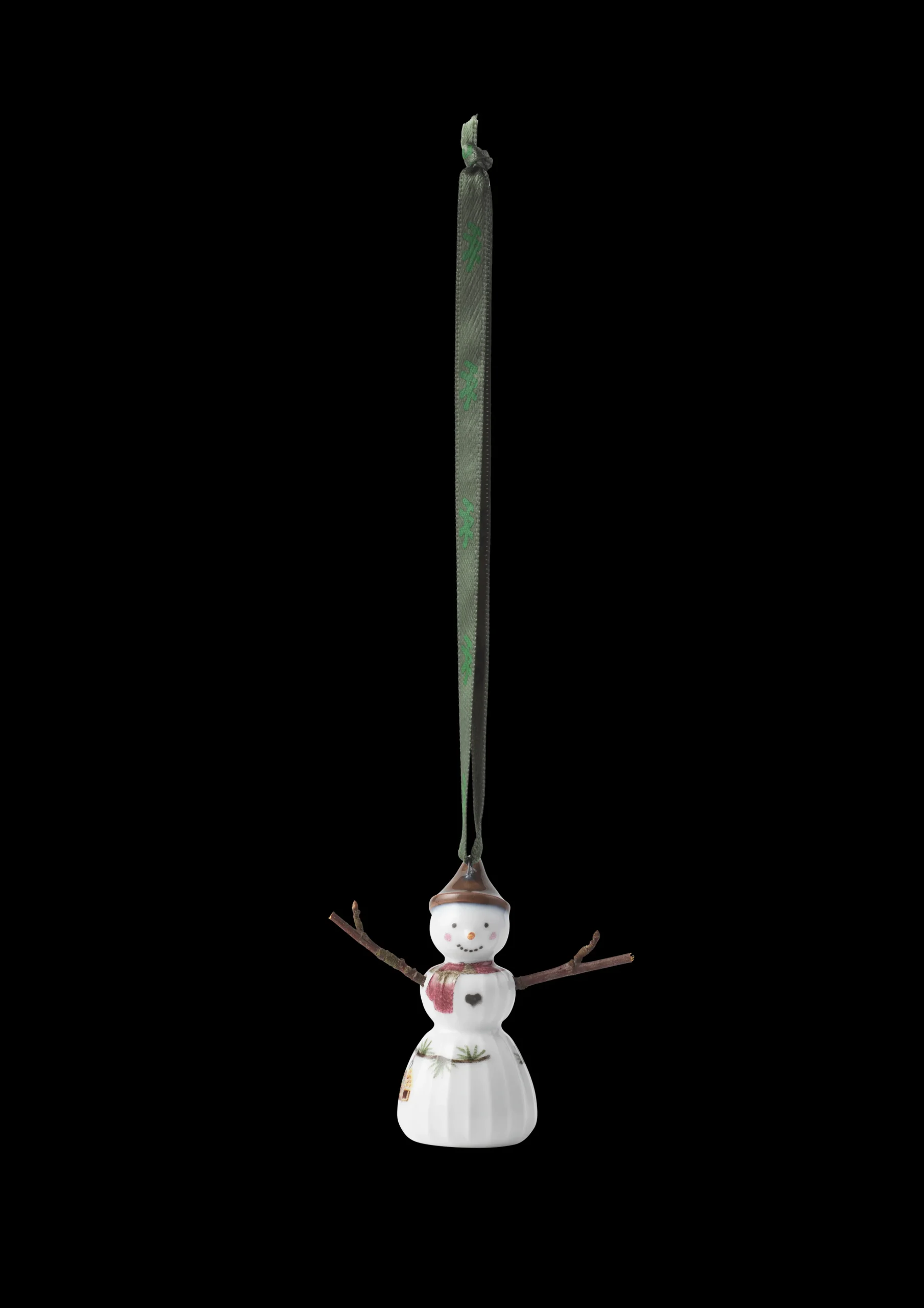 Clearance Kähler Hammershøi Christmas Snepige hængende H6.5 hvid deko