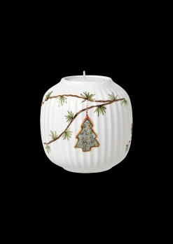 Kähler Hammershøi Christmas Ø9.5 cm hvid m. deko | Køb her