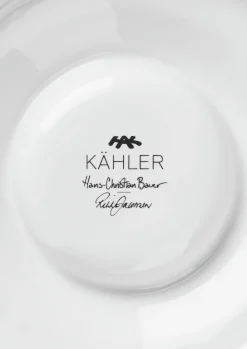 Outlet Kähler Hammershøi Christmas Bloklysestage Ø13 cm hvid m deko
