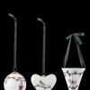 Clearance Kähler Hammershøi Christmas juleornamenter hvid m. deko