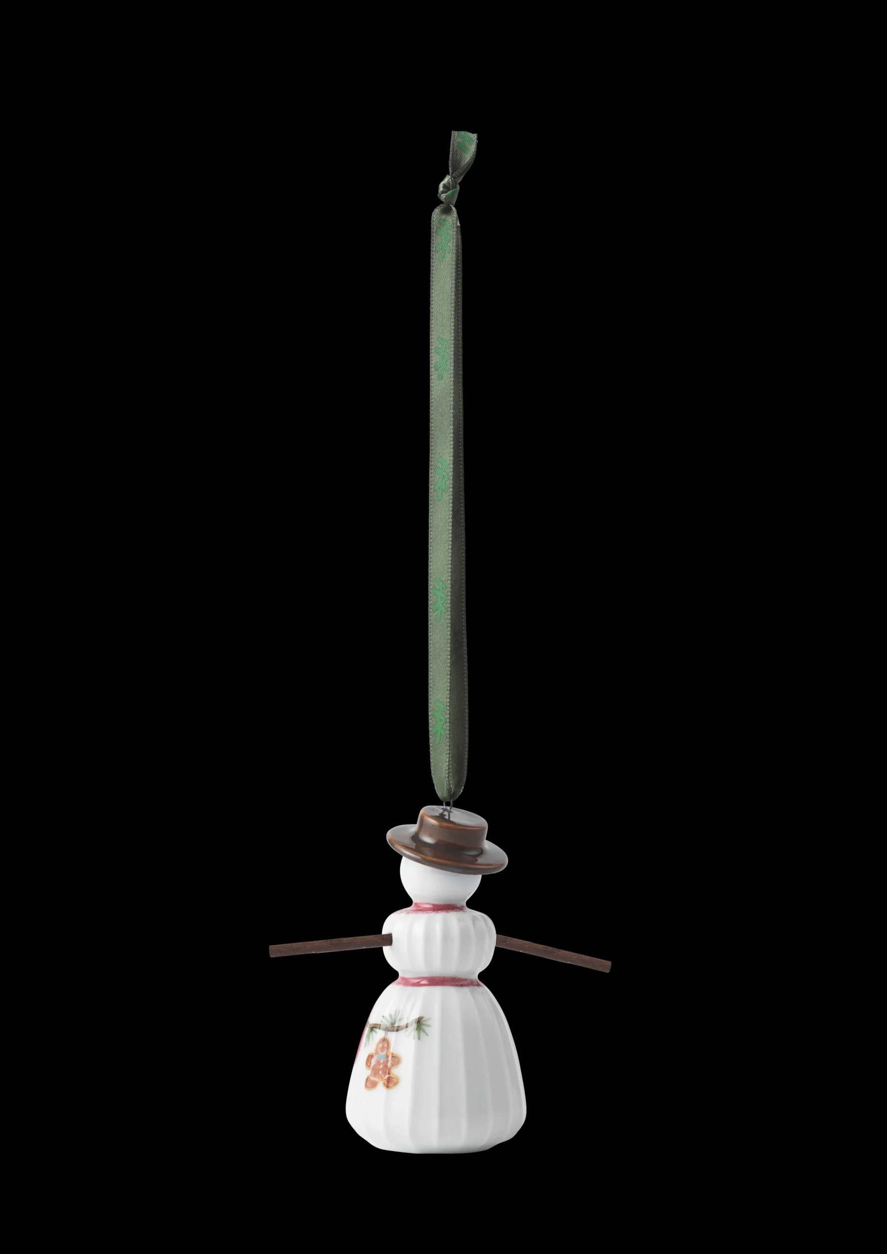 Sale Kähler Hammershøi Christmas Snekone hængende H9 hvid m. deko