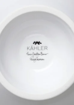 Kähler Hammershøi Christmas Opsats Ø16 cm hvid m. deko