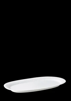 Sale Kähler Hammershøi Ovalt serveringsfad 40x22.5 hvid | Køb her
