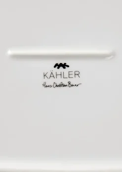 Sale Kähler Hammershøi Ovalt serveringsfad 40x22.5 hvid | Køb her