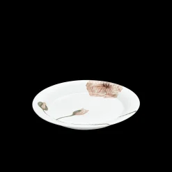 Clearance Kähler Hammershøi Poppy Tallerken hvid m. deko | Køb her