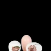 Sale Kähler Hammershøi Poppy Vase miniature hvid m. deko 3 stk.