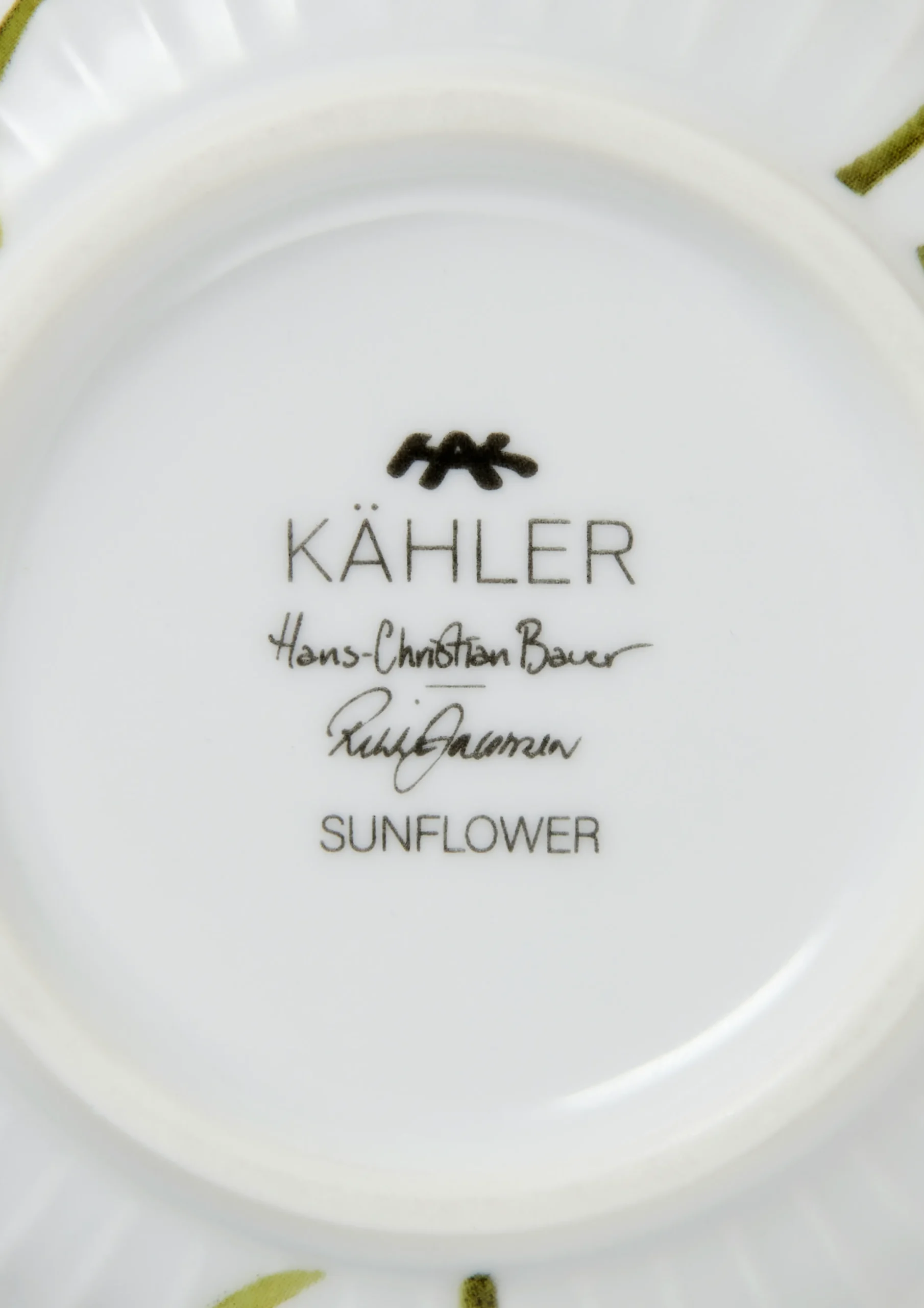 Online Kähler Hammershøi Summer Skål Ø12 cm solsikke | Køb nu
