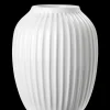 Best Kähler Hammershøi Vase H25.5 hvid (15385) | Køb her