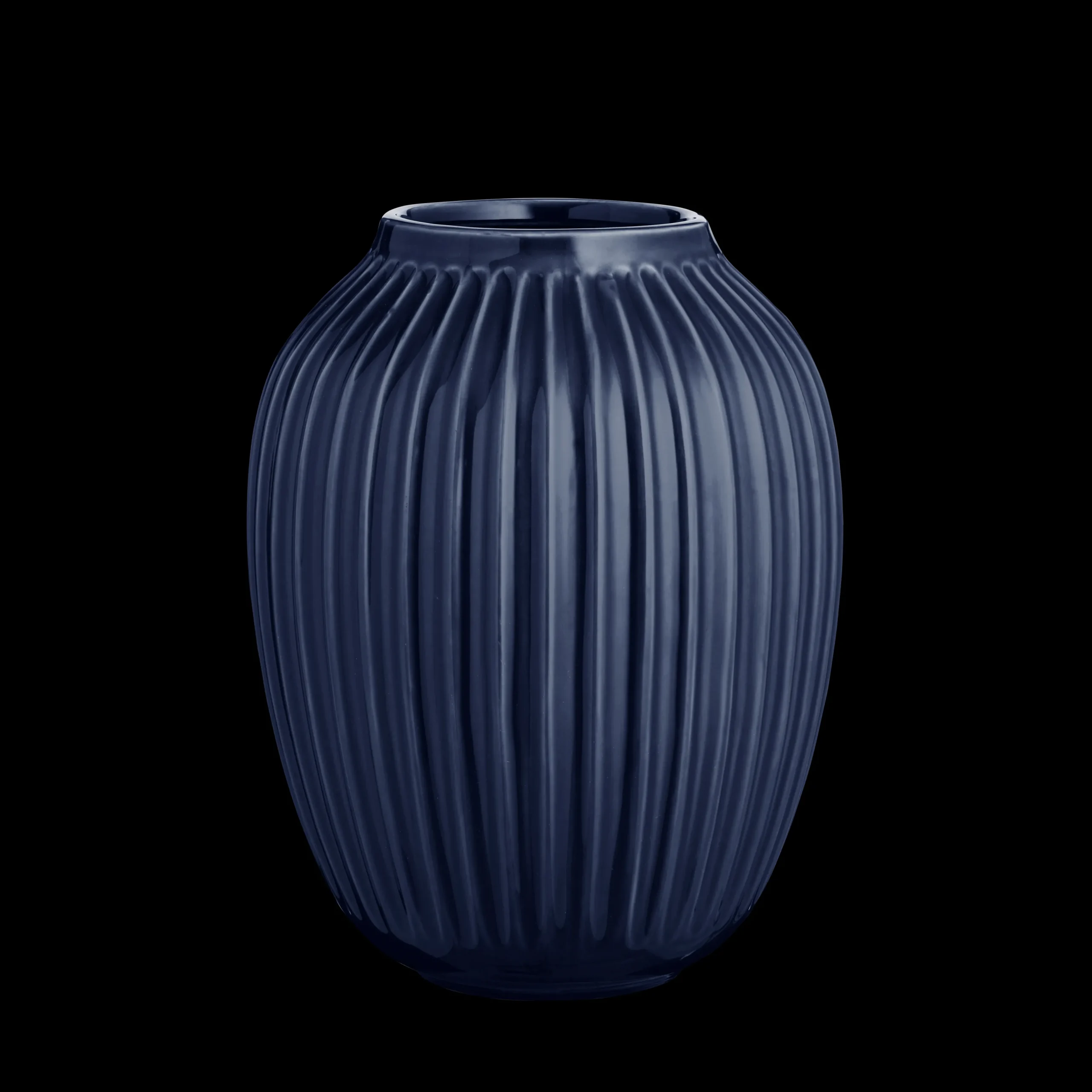 Sale Kähler Hammershøi Vase H25.5 indigo (18186) | Køb her