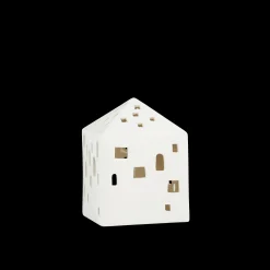 Sale Kähler Lyshus Byhus H12.5 i hvid fra serien Urbania