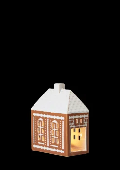 Best Kähler Lyshus mellem i brun fra serien Gingerbread | Køb her
