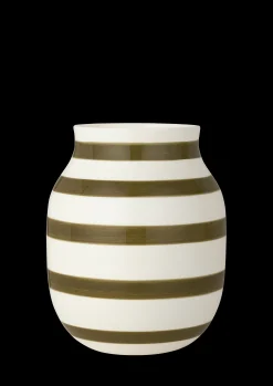 Clearance Kähler Omaggio Vase H20 cm olivengrøn | Køb på Rosendahl.com