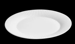 New Kähler Ovalt serveringsfad 28.5x22.5 cm i hvid | Køb her