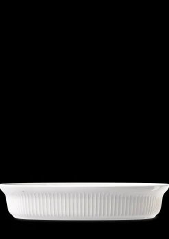 Online Kähler Ovnfast fad 39x29.5 cm i hvid fra serien Hammershøi