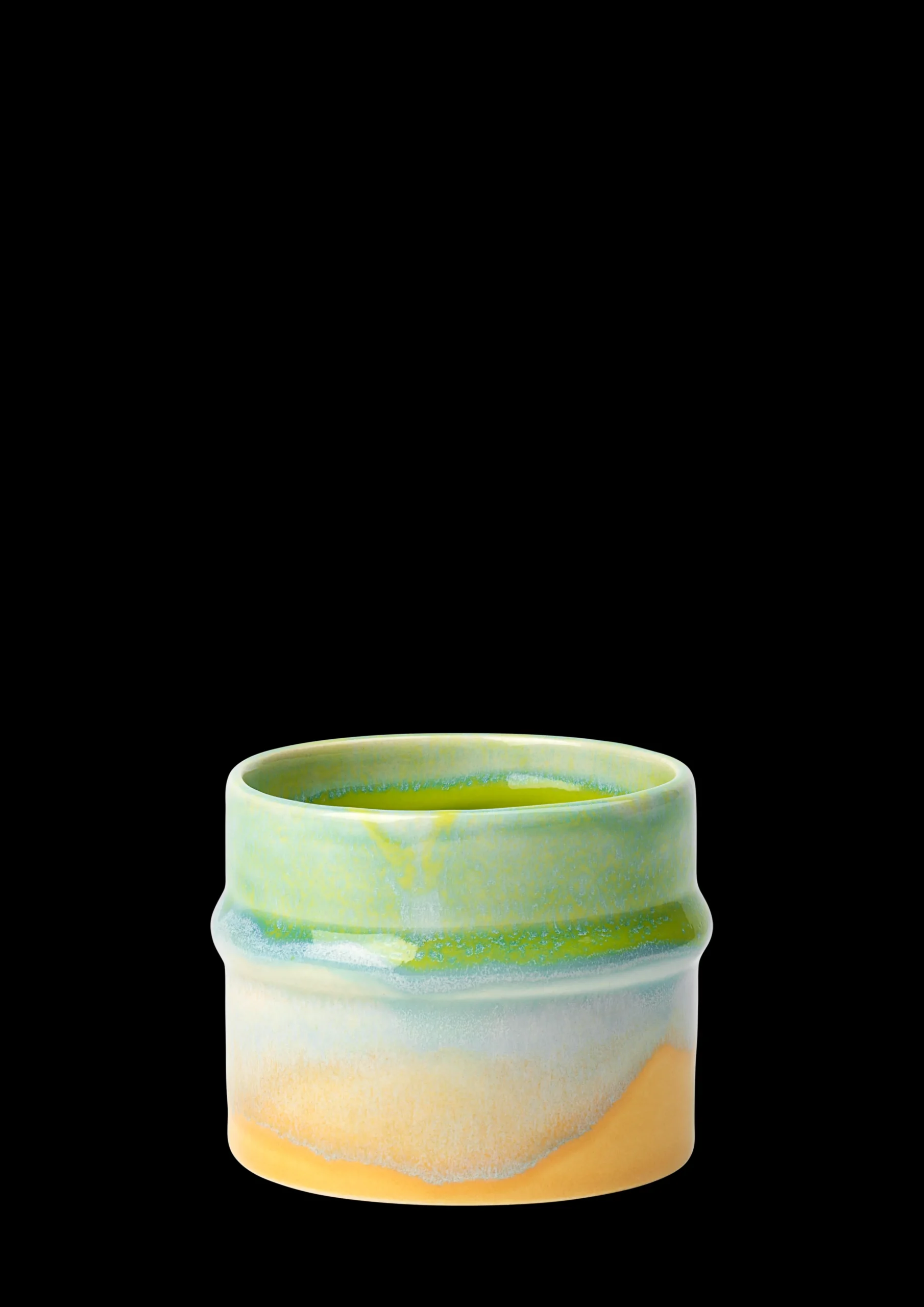 Discount Kähler Poppery Krus 27 cl apple green/mint/yellow