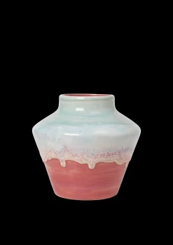 Discount Kähler Poppery Vase H20.5 cm mint/pink | Køb hos os