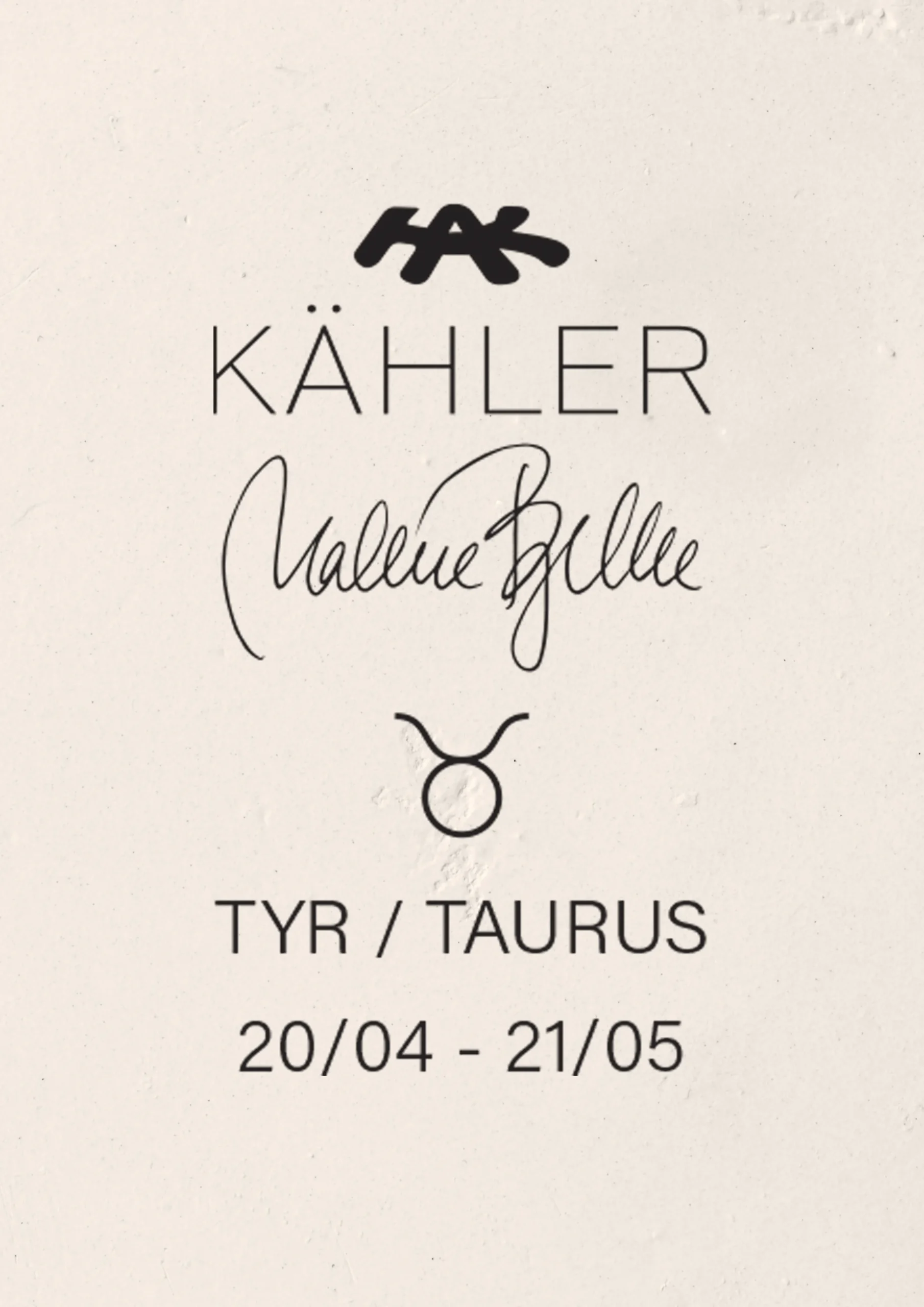 Discount Kähler Tyr H12 i hvid fra serien Astro | Rosendahl.com