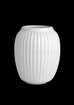 Best Kähler Vase H21 cm i hvid fra serien Hammershøi | Køb her