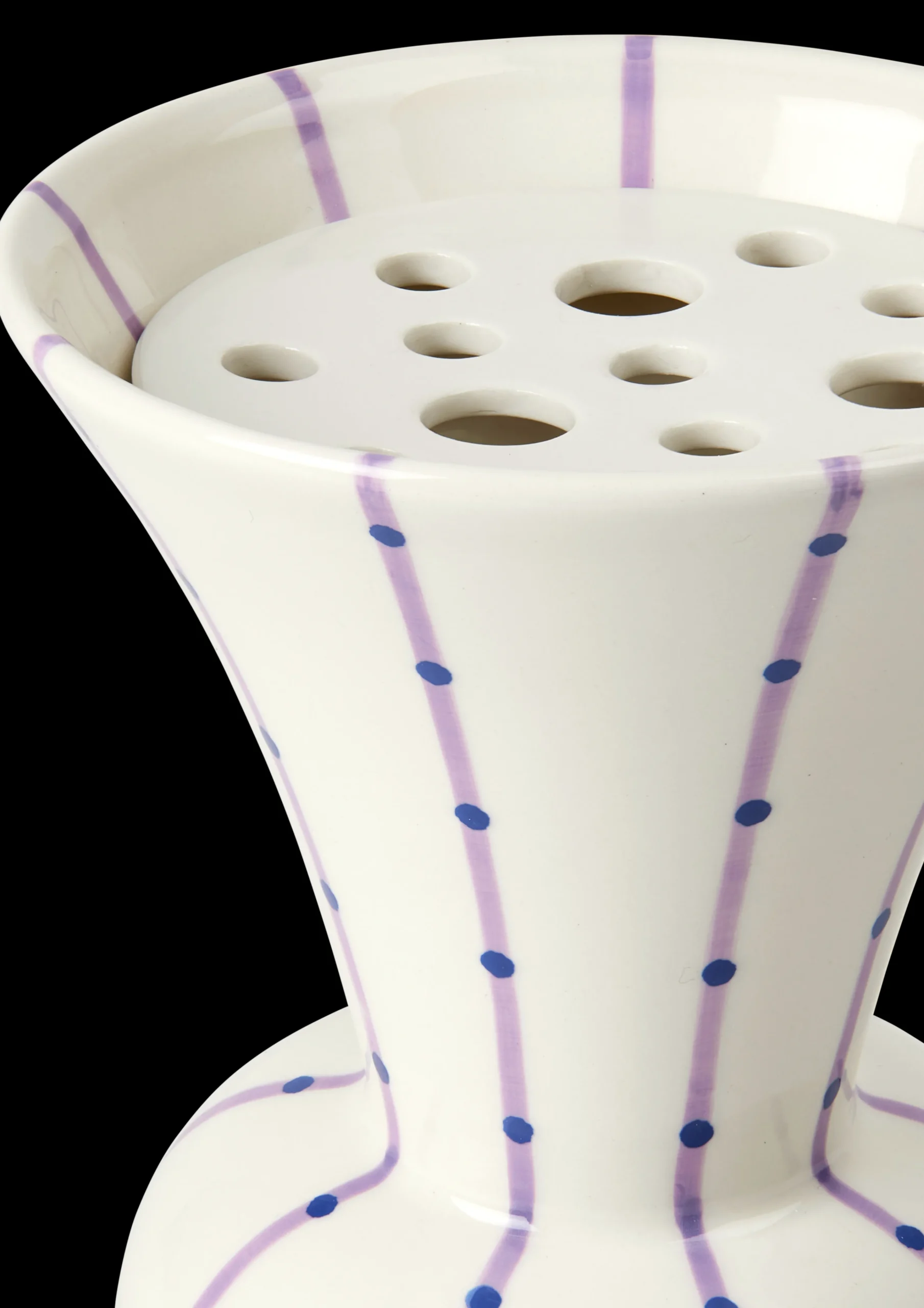 Online Kähler Vase H15 cm i lilla fra serien Signature | Køb her