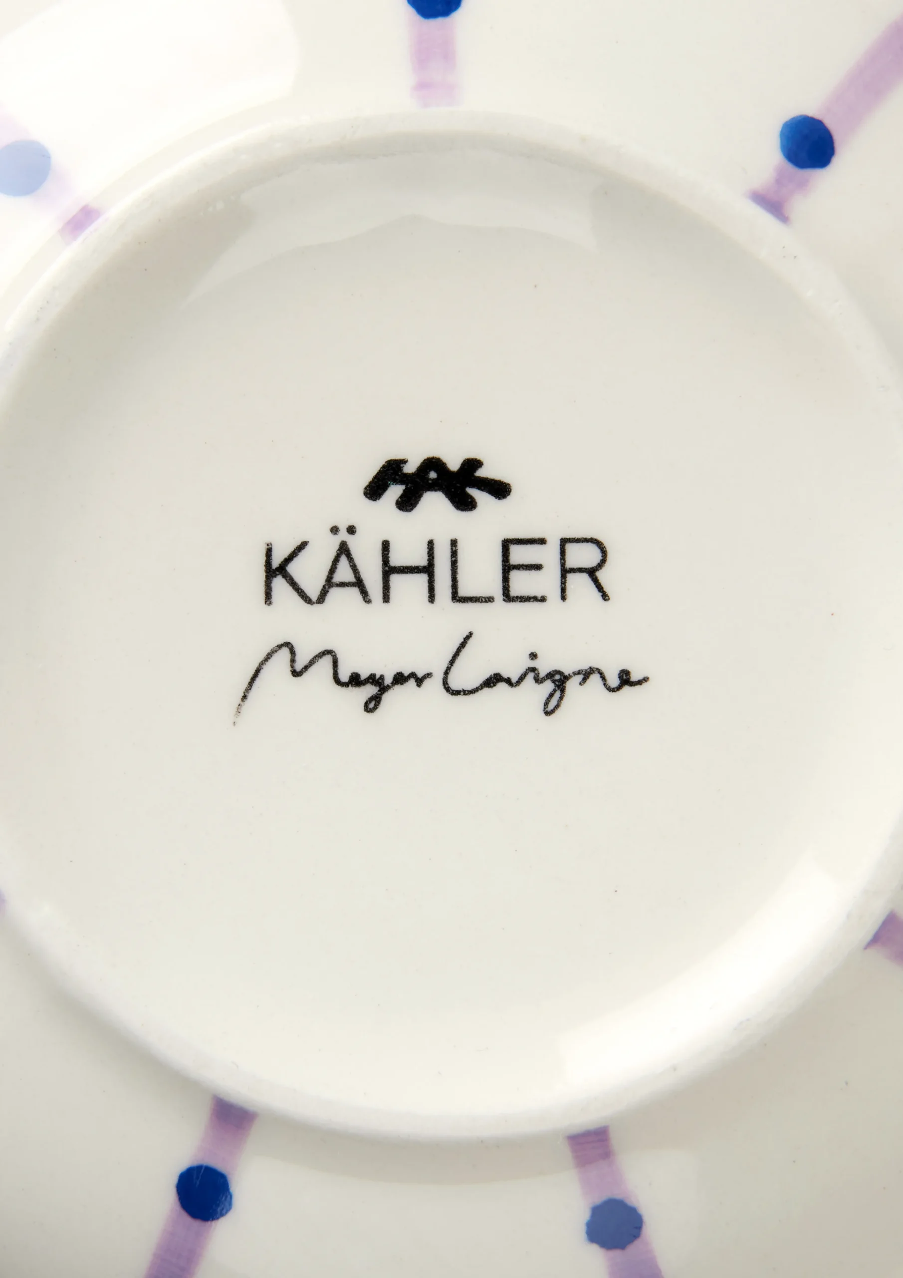 Online Kähler Vase H15 cm i lilla fra serien Signature | Køb her