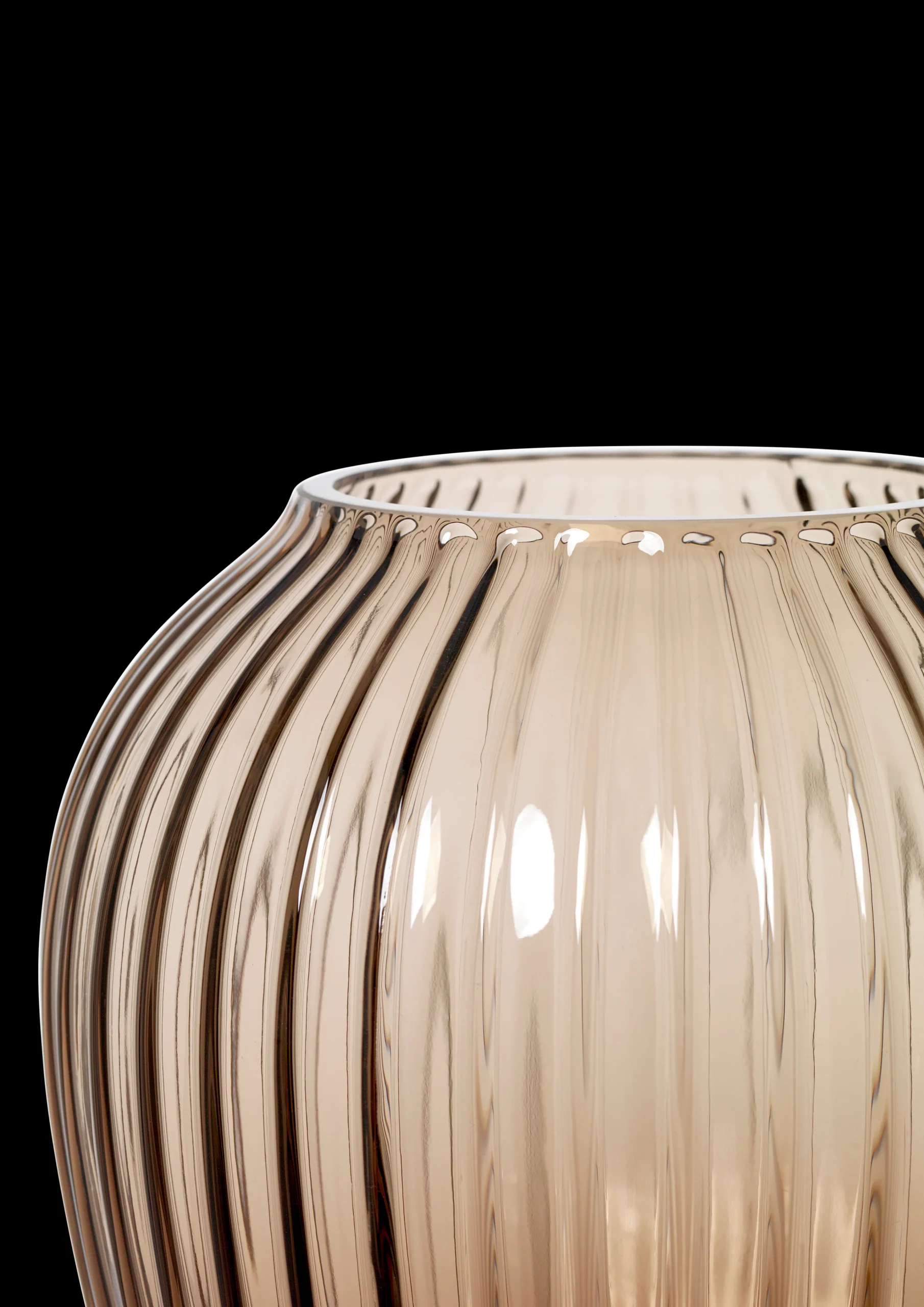 Online Kähler Vase H18.5 cm i træ fra serien Hammershøi | Køb her