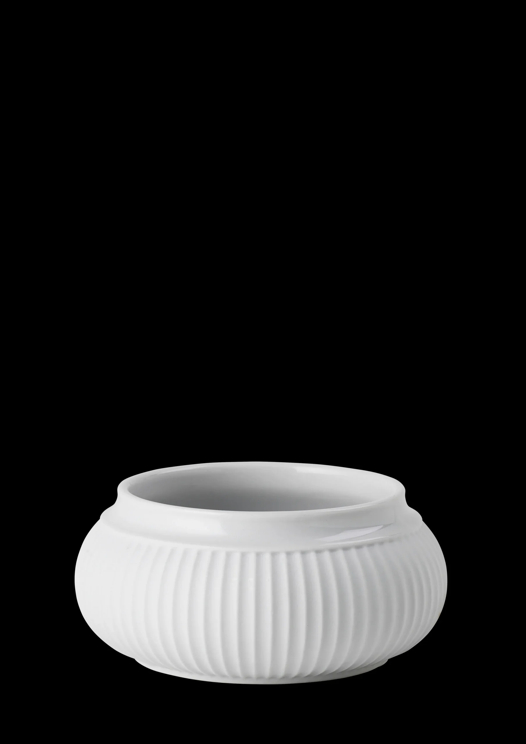 Clearance Lyngby Porcelæn Bloklysestage H5.5 i hvid | Køb her