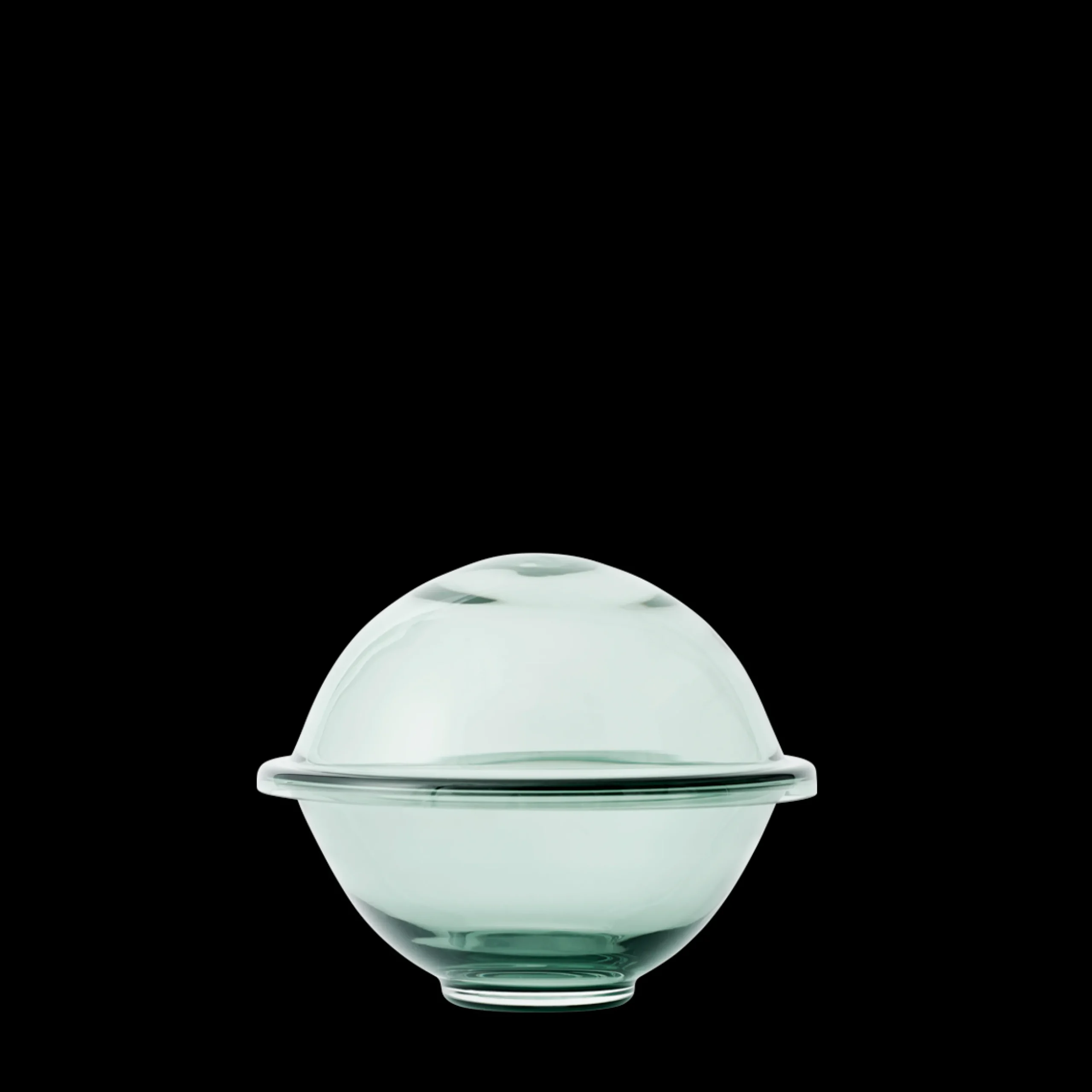 Clearance Lyngby Porcelæn Chapeau Bonbonniere copenhagen green glas