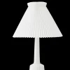 Lyngby Porcelæn Esben Klint Lampe EU stik H44 hvid | Køb her