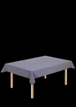 Discount Lyngby Porcelæn Herringbone Dug 150x320 cm blå | Køb her