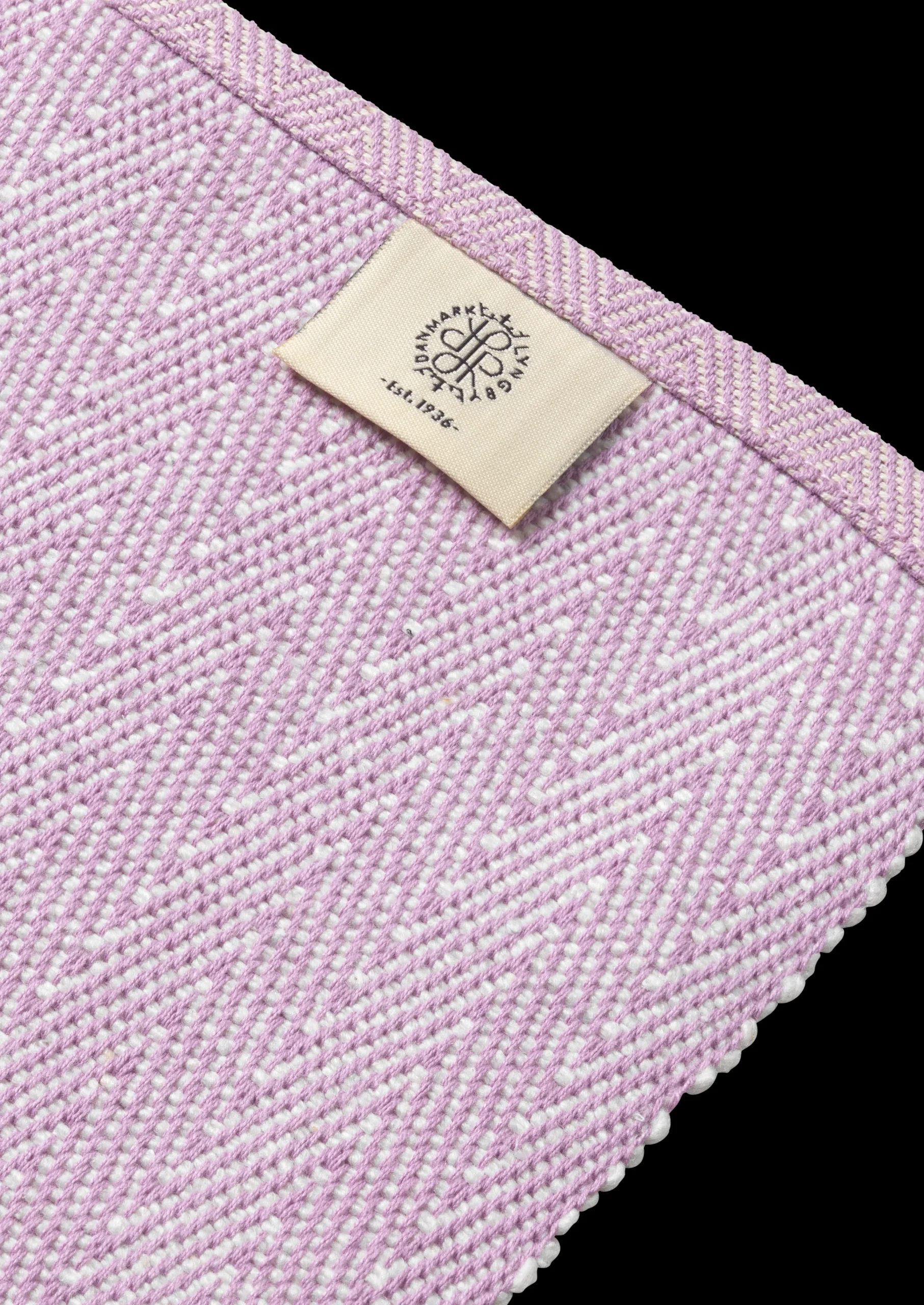 Sale Lyngby Porcelæn Herringbone Dækkeserviet 43x30 cm lilla