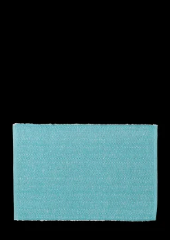 Hot Lyngby Porcelæn Herringbone Dækkeserviet 43x30 cm turkis