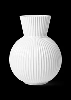 Clearance Lyngby Porcelæn Lyngby Tura Vase H34 hvid porcelæn | Køb her