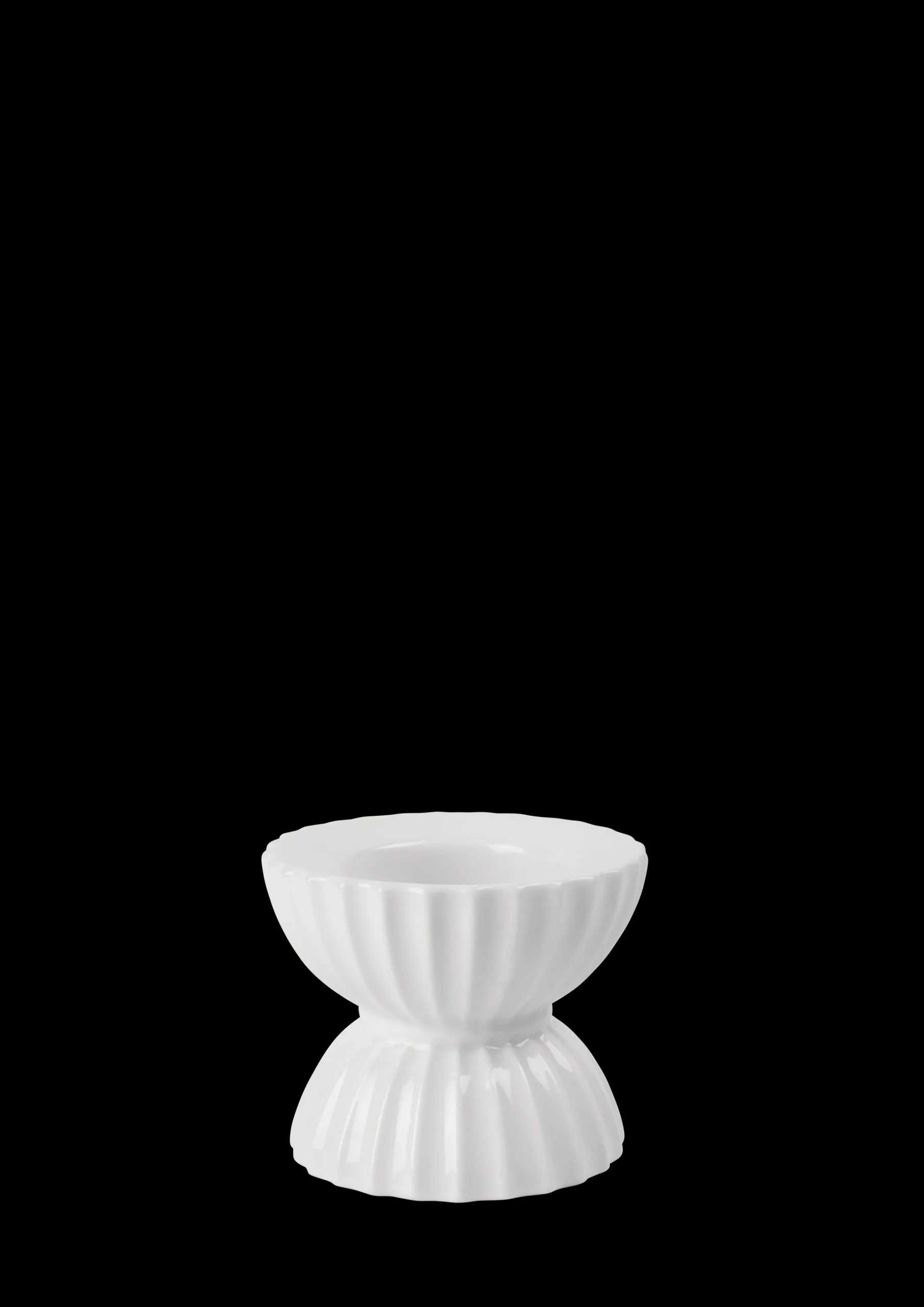 Sale Lyngby Porcelæn Lyngby Tura Fyrfadsstage Ø8 cm hvid | Køb nu