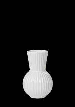 Hot Lyngby Porcelæn Lyngby Tura Vase H18 hvid porcelæn | Køb her