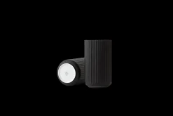Best Lyngby Porcelæn Lyngby Vase H31 sort porcelæn | Køb her