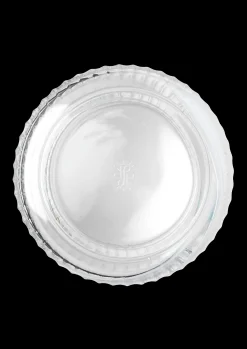Hot Lyngby Porcelæn Lyngby Vase H25 cm swirl hvid mundblæst glas